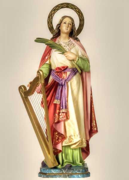 Saint-Cecilia-Statue