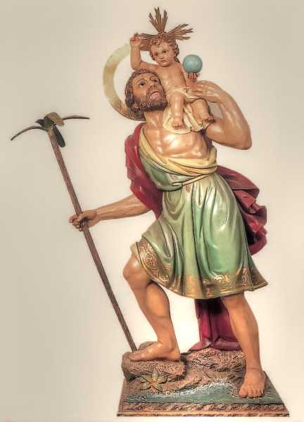 Saint-Christopher-Statue