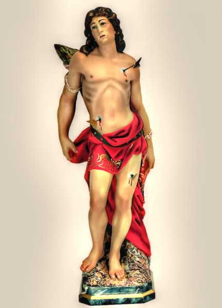 Saint-Sebastian-Statue