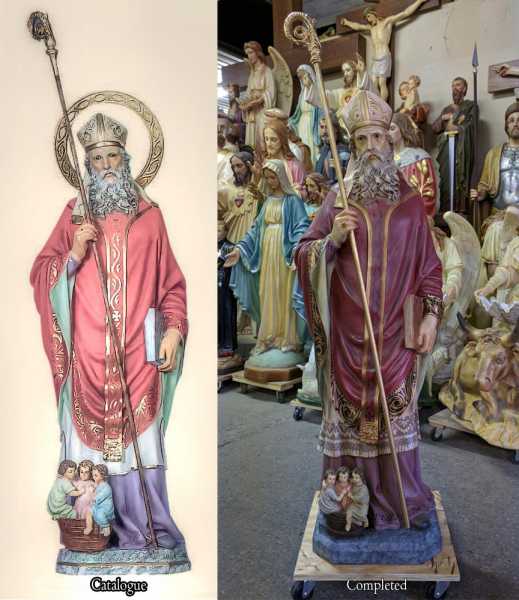 Custom-Saint-Nicholas-Statue