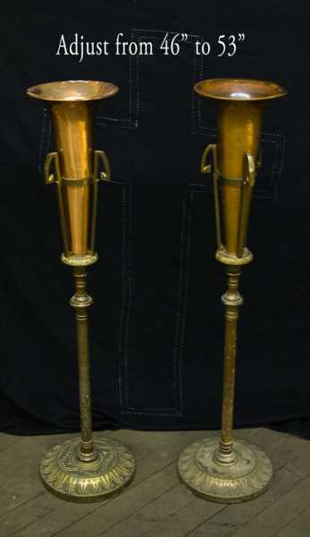 Catholic-Church-Antique-Flower-Vase-Stand-2