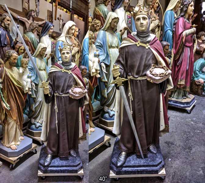 Incredible-Saint-Louis-King-of-France-Statue