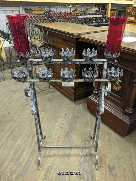Seven-Day-8-Light-Votive-Stand